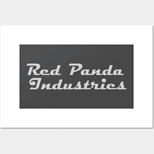 Red Panda Industries Plain Posters and Art